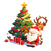 Pohon Natal AA Wallpaper