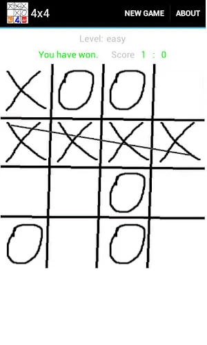 Tic-tac-toe 3-4-5 Screenshot 1