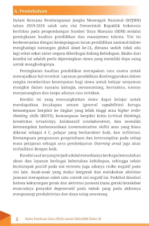Buku PJOK SMA Kelas 11 Merdeka Screenshot 3