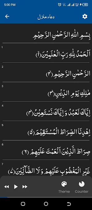 Manzil Dua دعاء منزل Screenshot 1