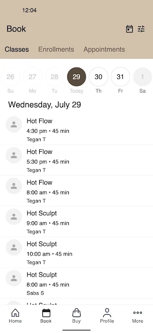 Hot Mess Pilates Screenshot 1