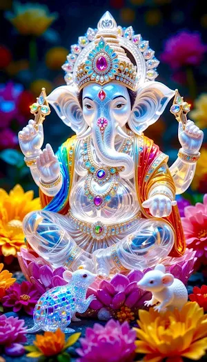 Neon Ganesha Ai Video Themes Screenshot 3