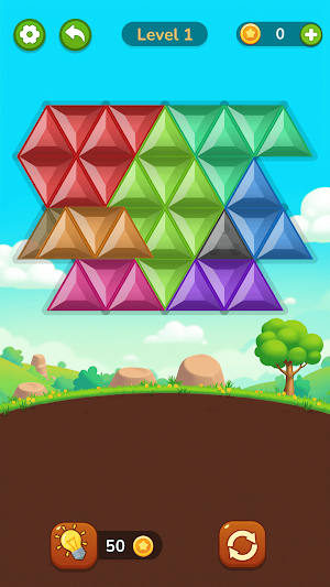 Puzzle Tangram Screenshot 1