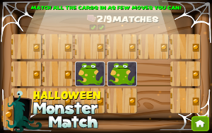 Halloween Monster Match Screenshot 3