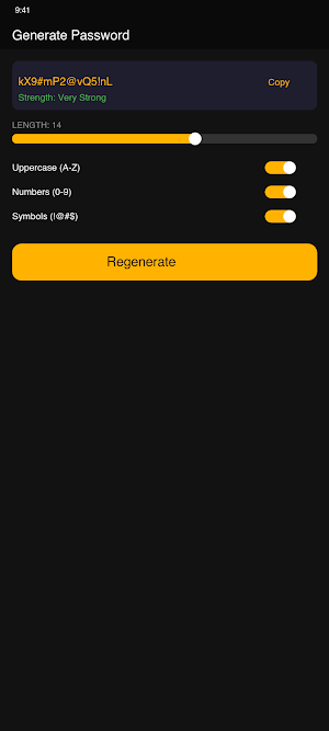 Password Keeper Screenshot 3