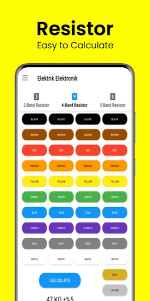 ElectricalElectronic Calculate Screenshot 0