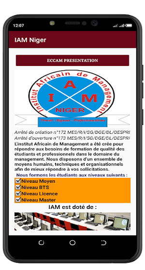 IAM NIGER Screenshot 1