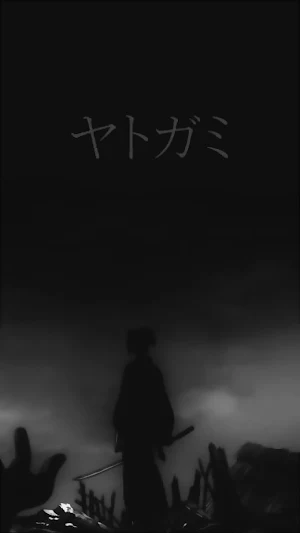 Black Wallpaper Anime Screenshot 1
