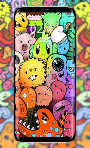 Doodle Art Wallpaper Screenshot 1