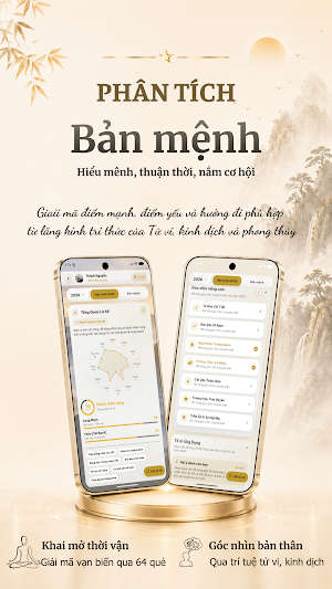 Menh.guru: Phong Thủy Tử Vi AI Screenshot 2