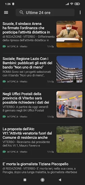 Viterbo notizie Screenshot 2