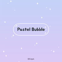 카카오톡 테마 - 파스텔 버블_베리페리 (카톡테마)