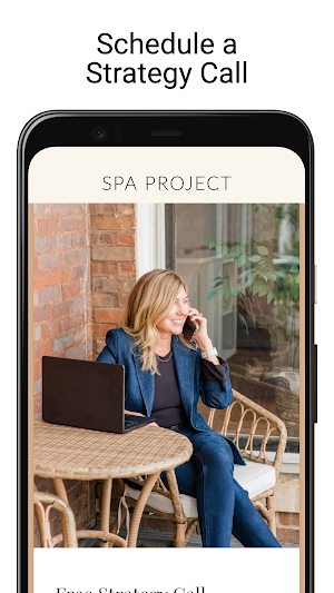 Spa Project Screenshot 2