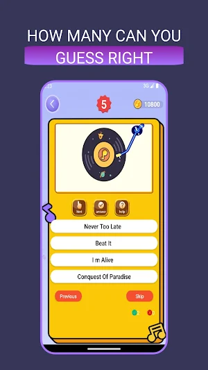 guess the song-english music Screenshot 1