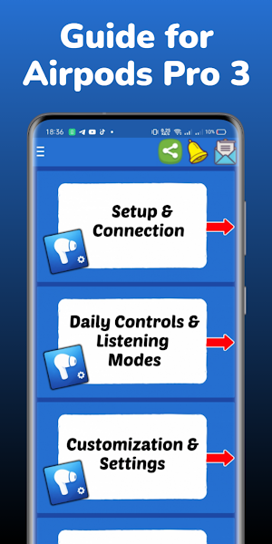 Guide for Airpods Pro 3 Screenshot 2
