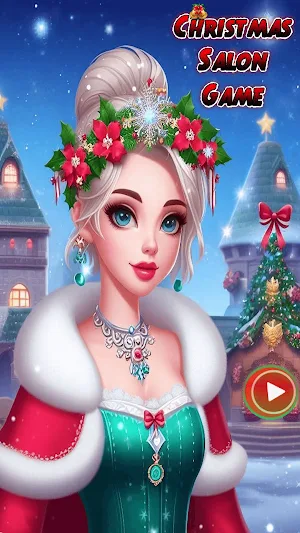 Christmas Salon Dress Up Game Screenshot 0