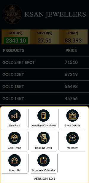 KSAN Jewellers Screenshot 1