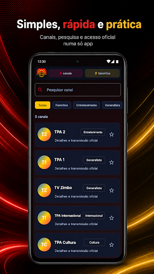 TV Angola em direto Screenshot 3