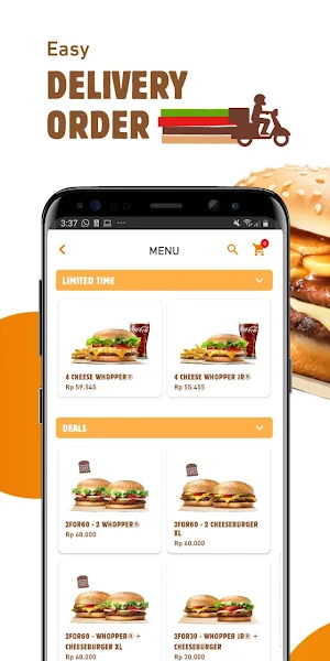 Burger King Indonesia Screenshot 2