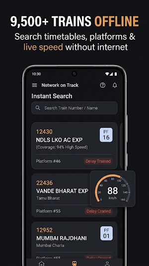 RailTarang: Train Network Map Screenshot 0