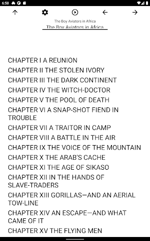 Book, The Boy Aviators in Afri Screenshot 2