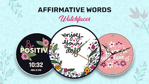 Affirmative Words Watch Faces Screenshot 3