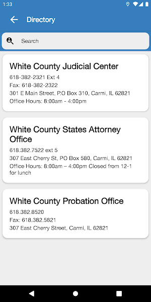 White County Circuit Clerk IL Screenshot 1