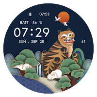NW115: Digital watch face