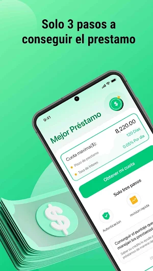Mejor Préstamo-Móvil Crédito Screenshot 0