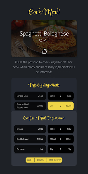 Groceries Screenshot 2
