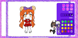 Gacha Neon GL Coloring Book Screenshot 3