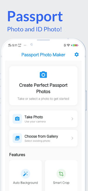 Passport Photo Maker, ID Photo Screenshot 0