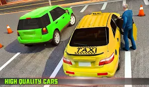 Multi-Level Taxi car Parking : Driving School Screenshot 2