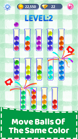 Ball Sort: Blast Master Screenshot 1