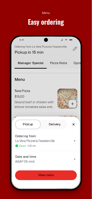 La Vera Pizzeria Screenshot 2