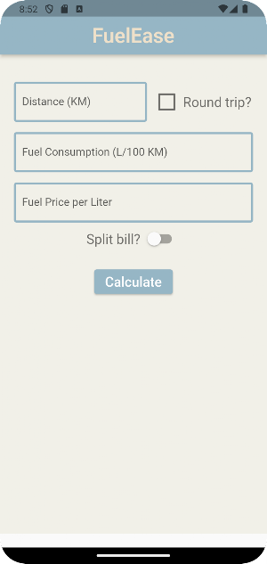 FuelEase Screenshot 0
