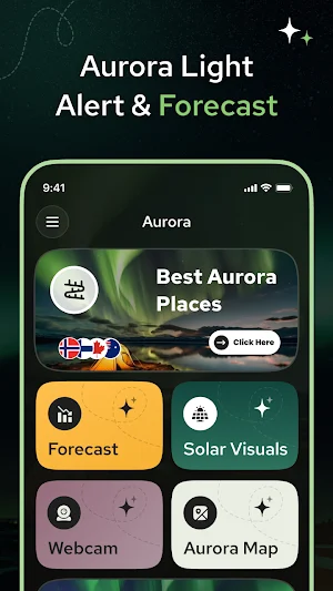 Aurora Forecast Screenshot 3