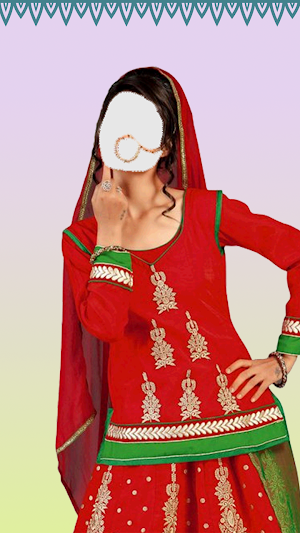 Rajasthani Woman Face Changer Screenshot 2