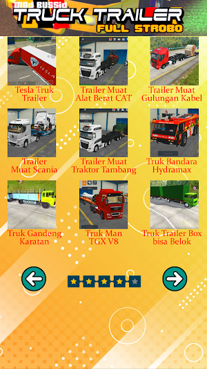 Mod Bussid Truk Trailer Full Strobo Screenshot 2