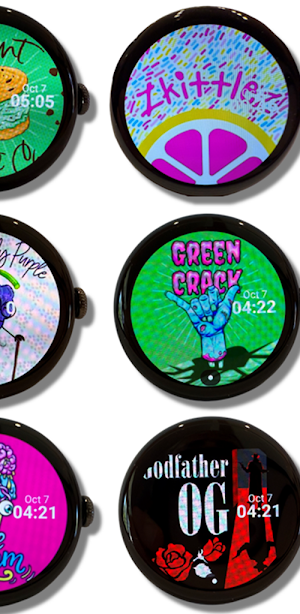 Cannabis Watch Face | 420 Time Screenshot 1