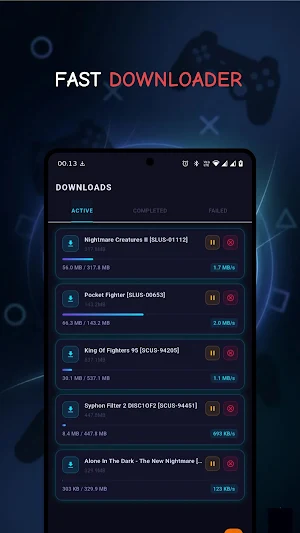 PSX Games Downloader Pro Screenshot 2