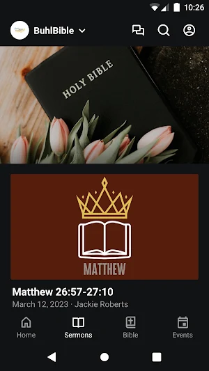 Buhl Bible Church Screenshot 1