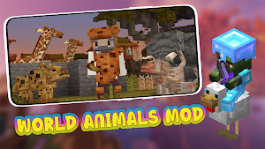 World Animals Mod For MCPE Screenshot 1