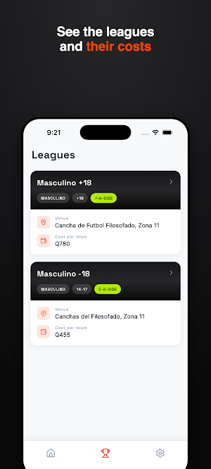 Copa 5:10 Screenshot 1