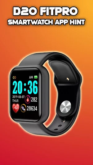 D20 Fitpro Smartwatch App Hint Screenshot 3