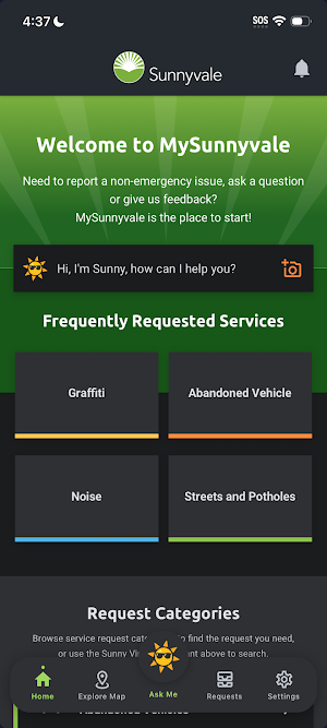 MySunnyvale CA Screenshot 1
