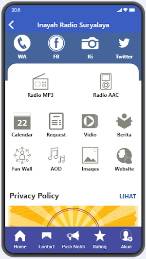 Inayah Radio Suryalaya Screenshot 1