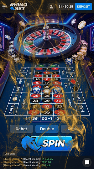 Rhino Bet Screenshot 1