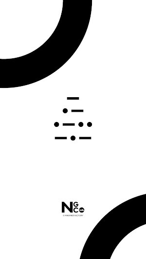 KakaoTalk theme - Morse white Screenshot 2