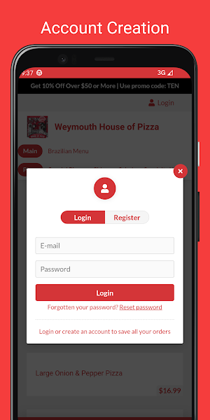 Weymouth House of Pizza Screenshot 1